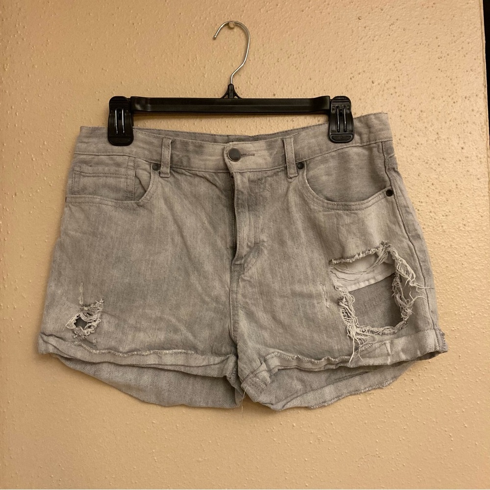 Forever 21 Distressed Gray Women's Shorts